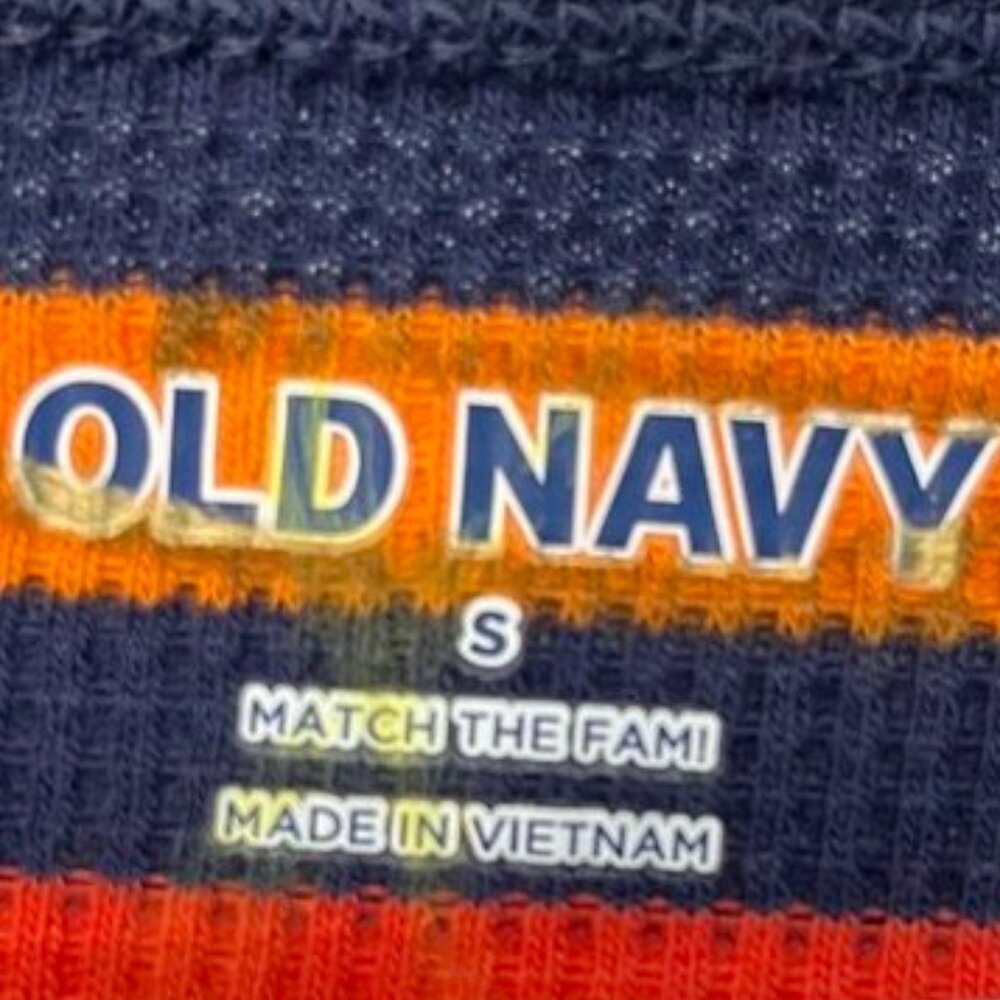 NEW Old Navy Ribbed Knit Long Sleeve Narrow Striped Top RAINBOW - Picture 4 of 11